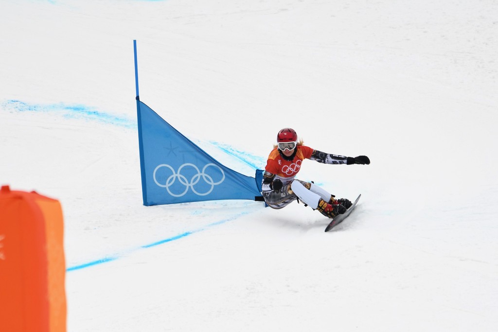 Ester Ledecká, kvalifikace a eliminace paralelní obří slalom