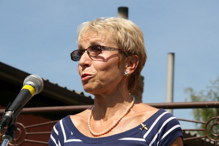 Dcera gen. Fajtla paní Jitka Režná
