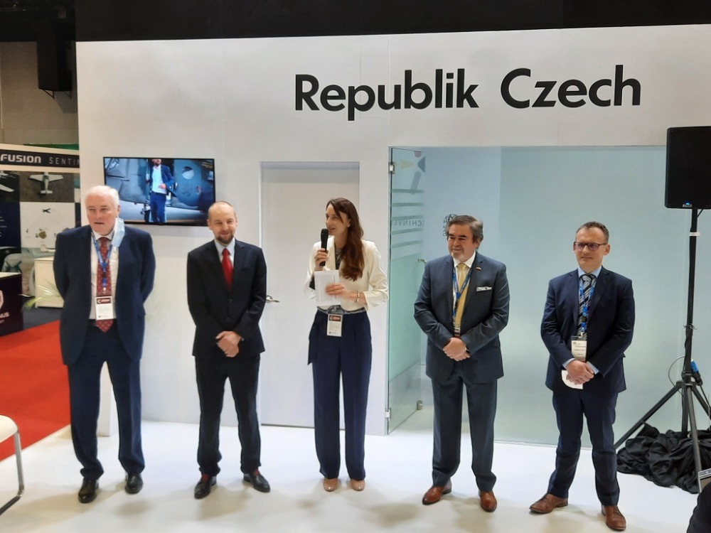 Inaugurace českého pavilonu na veletrhu