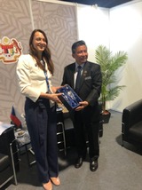Jednání Radky Konderlové s náměstkem ministra obrany Hon. Dato´Sri Ikmail Hisham bin Abdul Azizem