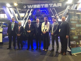 Návštěva stánku firmy Excalibur International a Weststar Group, setkání s delegací státního tajemníka Slovenské republiky.
