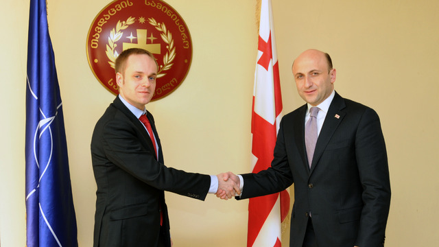 Z jednání s gruzínským náměstkem ministra obrany 1