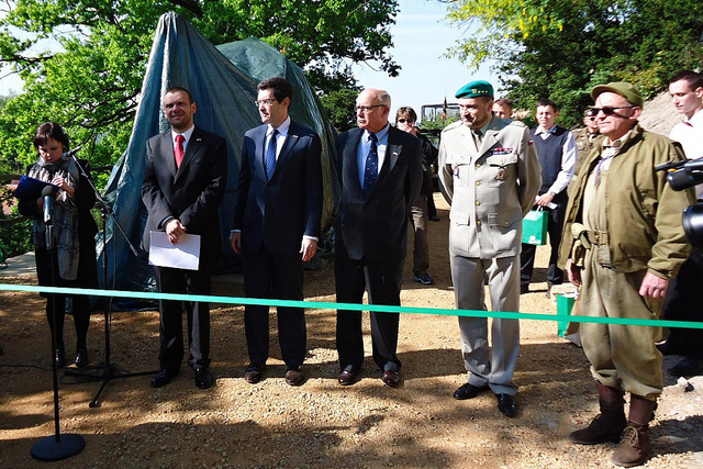 Krátce před začátkem ceremoniálu