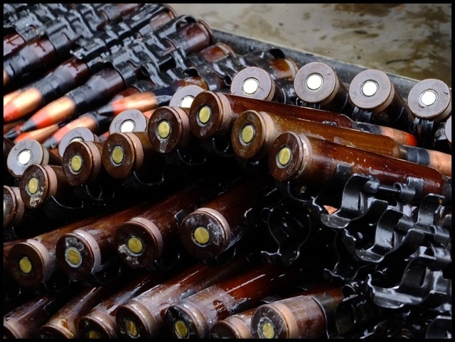  Kulometné náboje ráže 12,7mm;