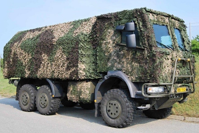 Vojáci na mezinárodním veletrhu obranné techniky IDEB 2016 představí nákladní automobil Tatra 810-V-P-MBS
