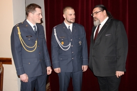 Strakonický starosta ocenil vojáky, kteří zachránili lidský život