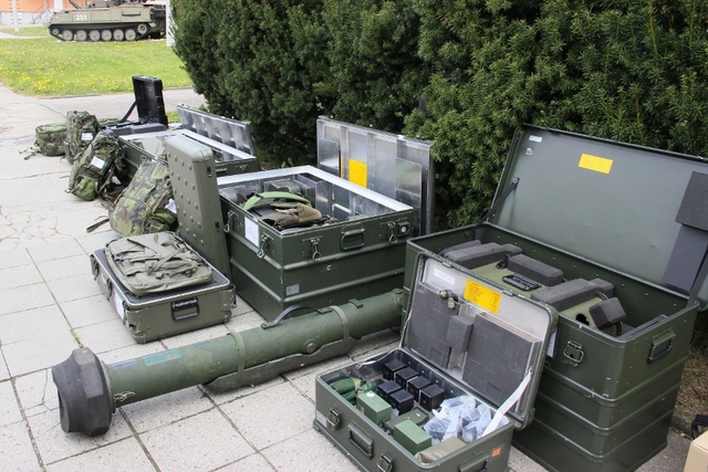 Materiál je připraven. 