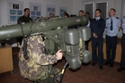Součástí programu bylo také seznámení s trenažérem protiletadlového raketového kompletu RBS-70
