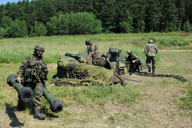 Z palebného postavení českých vojáků