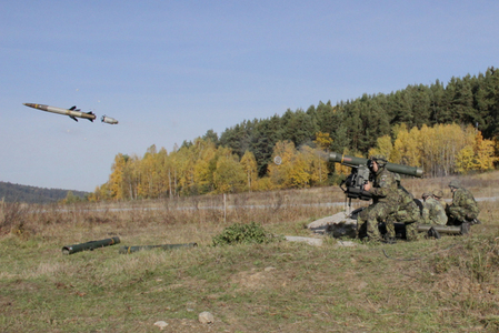 Strakoničtí vojáci poprvé stříleli z protiletadlového kompletu nové generace