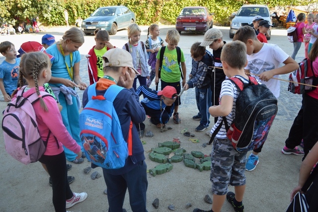 Pro nejmenší nechyběly oblíbené soutěže