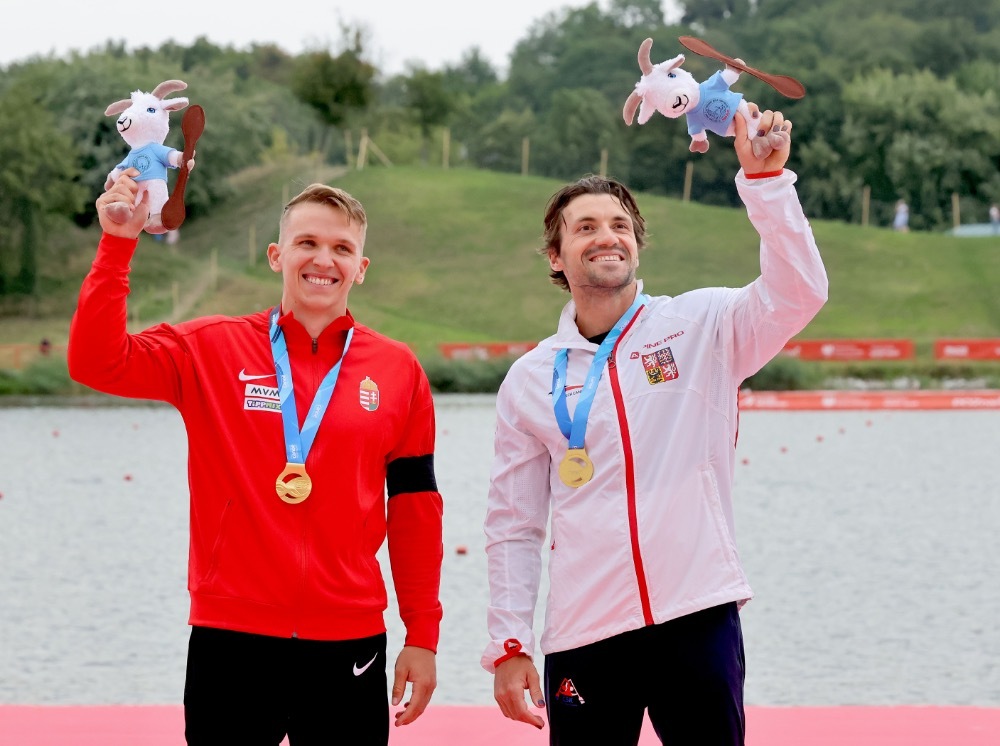 Kanoista Martin Fuksa završil na MS zlatý hattrick na kilometrové trati