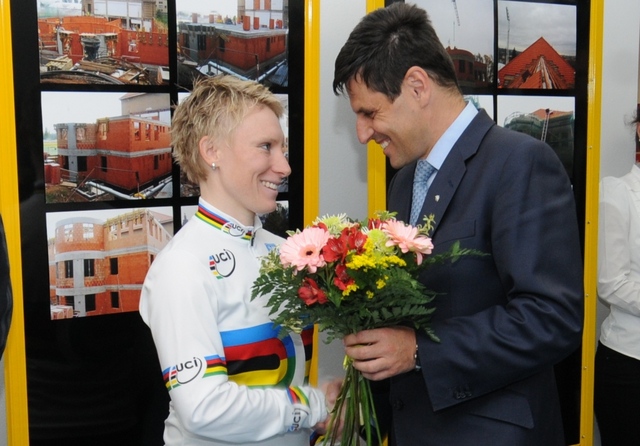 Gratulace Jarmile Machačové