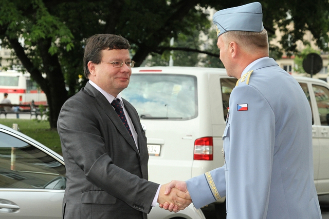 Přivítání před GŠ
