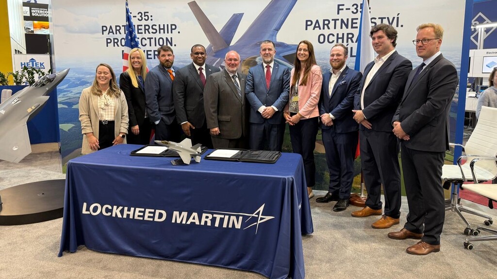 Další české firmy uzavřely dohodu o průmyslové spolupráci s Lockheed Martin, týkají se i projektu F-35