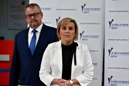 Hejtmanka KV kraje Jana Vildumetzová