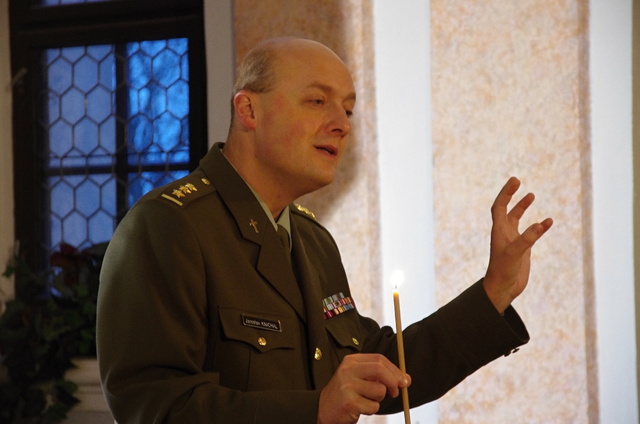 Hlavní kaplan Jaroslav Kníchal