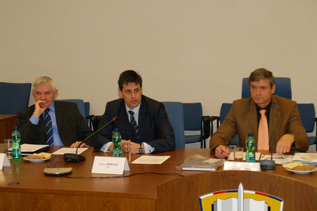 Zleva: Vladimír Karaffa, Michael Hrbata, Rudolf Urban