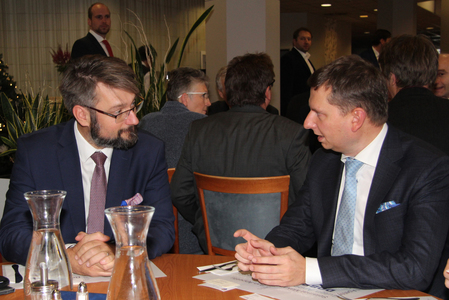 V rámci semináře spolu jednali náměstek ministra Jakub Landovský a zástupce eurokomisařky Tomasz Husak