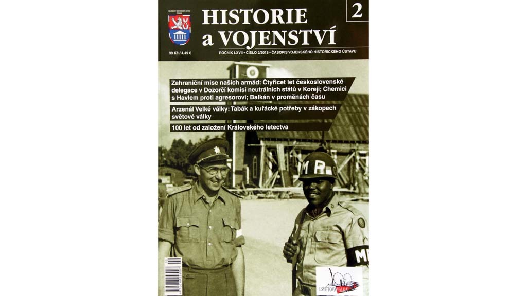 Aktuální čtvrtletník Historie a vojenství zmapoval působení českých vojáků v zahraničních misích