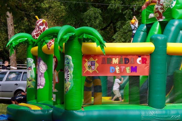 Připravena byla i zábava pro úplně nejmenší