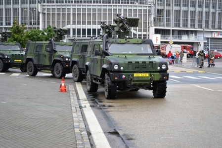 IDET 2013_Riders_koordinace vozidel v koloně 1