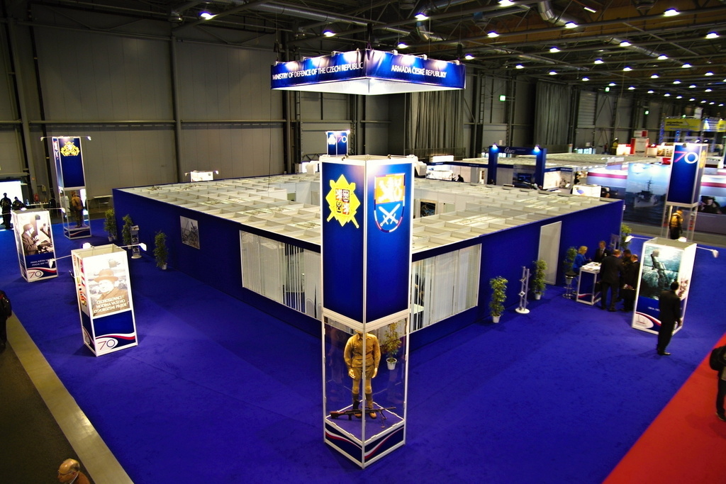 IDET 2015 - expozice Ministerstva obrany ČR