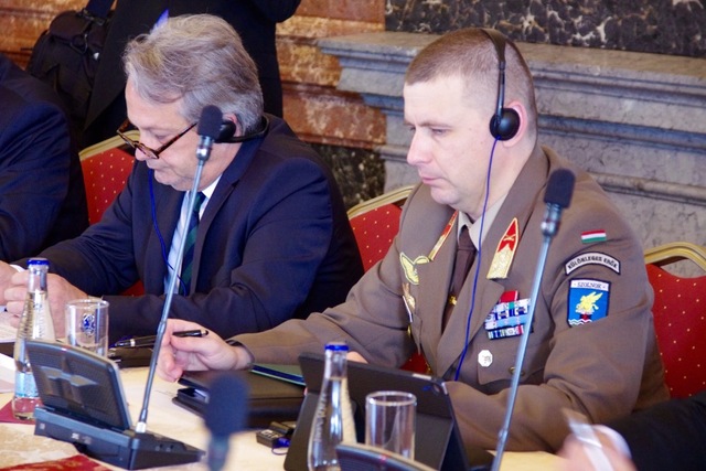 Náměstek ministra obrany Maďarska Tamás Vargha