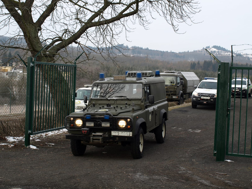  Přesun techniky Vojenské policie