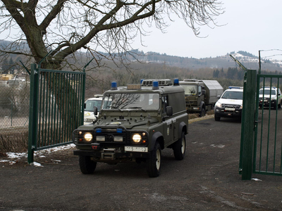  Přesun techniky Vojenské policie