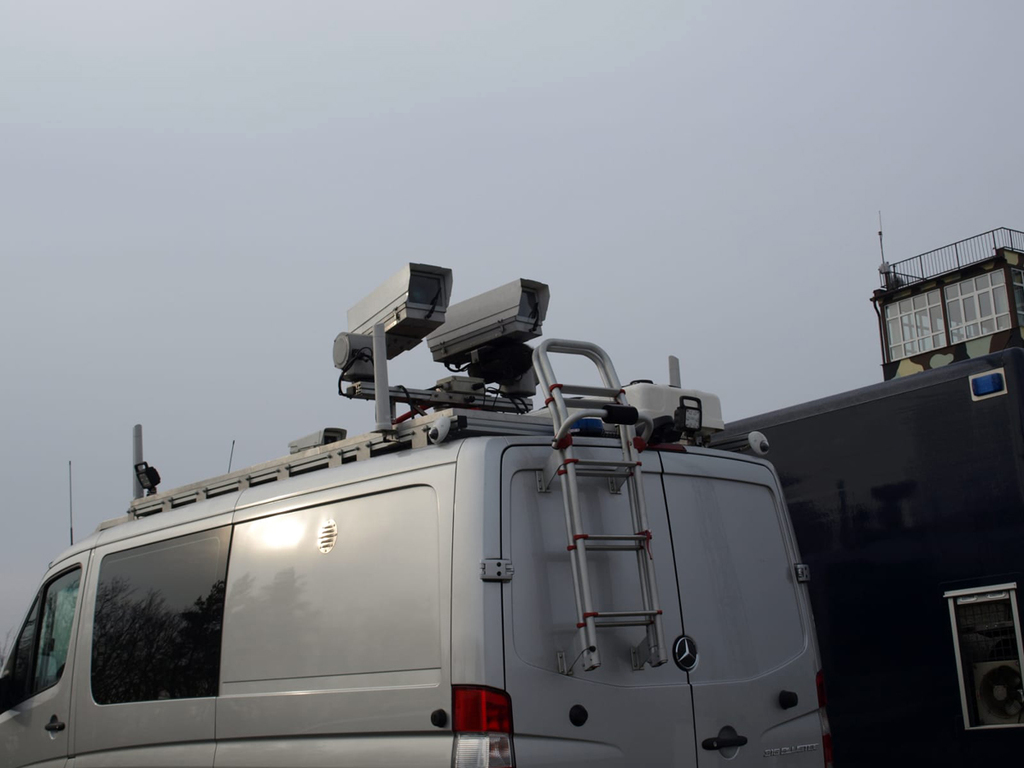 Monitorovací vozidlo Policie ČR