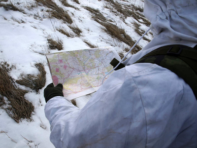 Orientace policistů v terénu