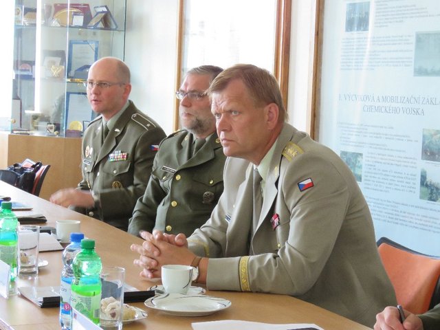 Vůbec poprvé v pozici náčelníka Generálního štábu AČR zavítal generál Bečvář do Liberce.