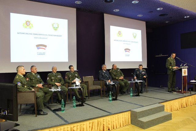 Z konference Aktivní zálohy Ozbrojených sil ČR s názvem Výzvy a příležitosti
