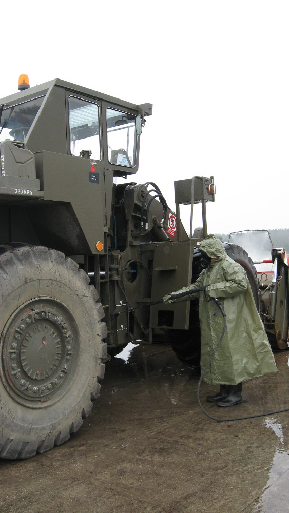 Dekontaminace kartáčováním