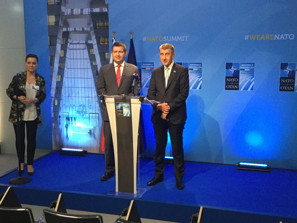 Českou republiku zastupoval ministr vnitra Jan Hamáček a premiér Andrej Babiš