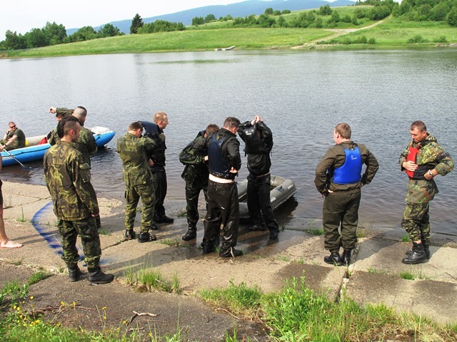 První etapa výcviku pěší roty AZ z KVV jihlava 3