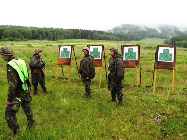 První etapa výcviku pěší roty AZ z KVV jihlava 4