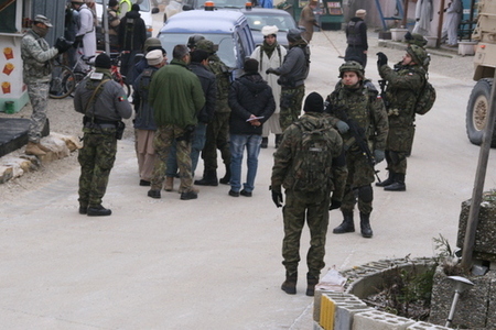 Vojenští policisté se připravují v německém Hohenfelsu