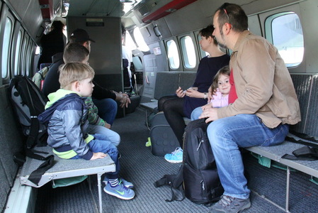 Výsadková verze letounu Let L-410 (UVP-T), kterou si návštěvníci mohli prohlédnout