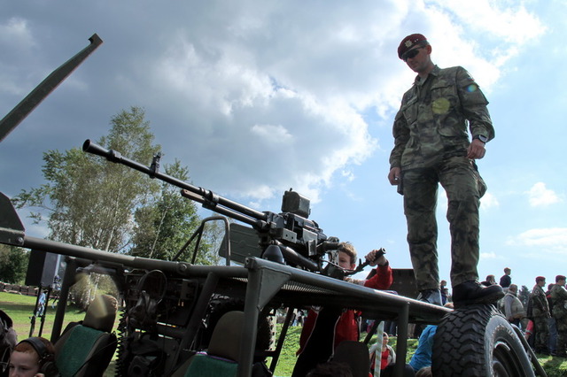 Dětský den ve Vojenském technickém muzeu Lešany 2014