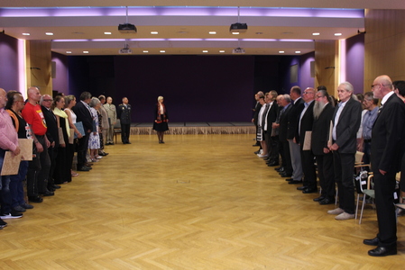 Ceremoniál k třetímu odboji se konal ve Vojenském klubu Praha