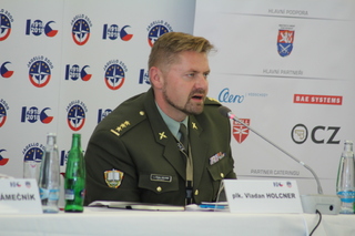 Plk. Vladan Holcner z Univerzity obrany