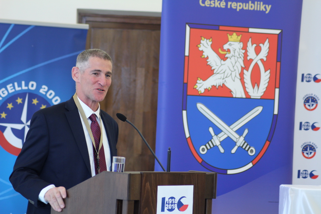 Specifika obrany na Blízkém východě představil bývalý zástupce náčelníka generálního štábu izraelských ozbrojených sil genmjr. Jair Golan
