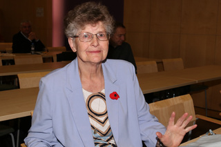 Manželka brigádního generála v. v. Pavla Vranského, válečného veterána od Tobrúku, který zemřel letos v červnu
