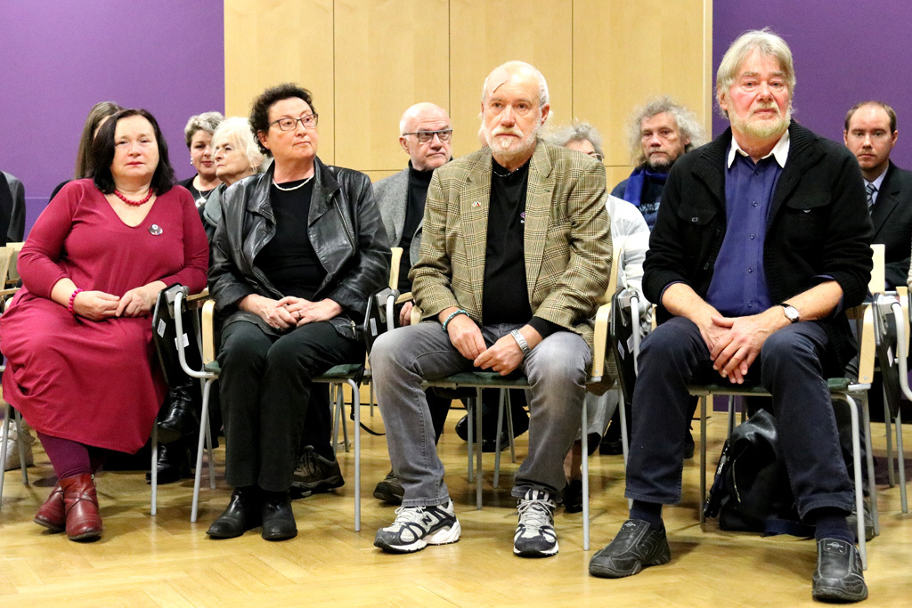 Účastníci třetího odboje ve Vojenském klubu Praha