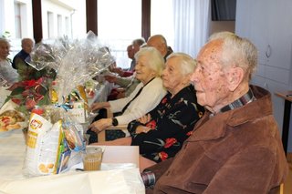 Veteráni se těšili z předvánočních dárků