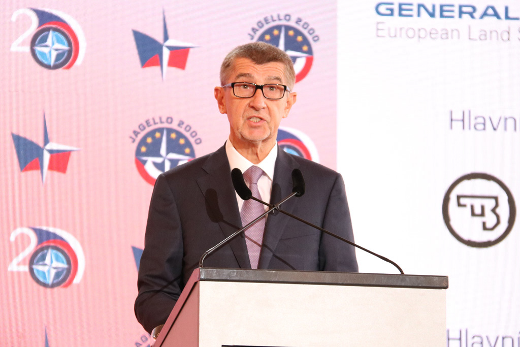 Hovořil také Andrej Babiš, předseda vlády České republiky