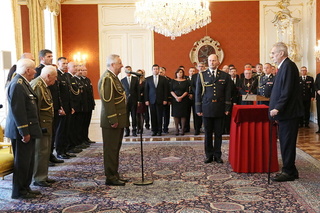 Za všechny generály promluvil generálporučík Jaromír Zůna