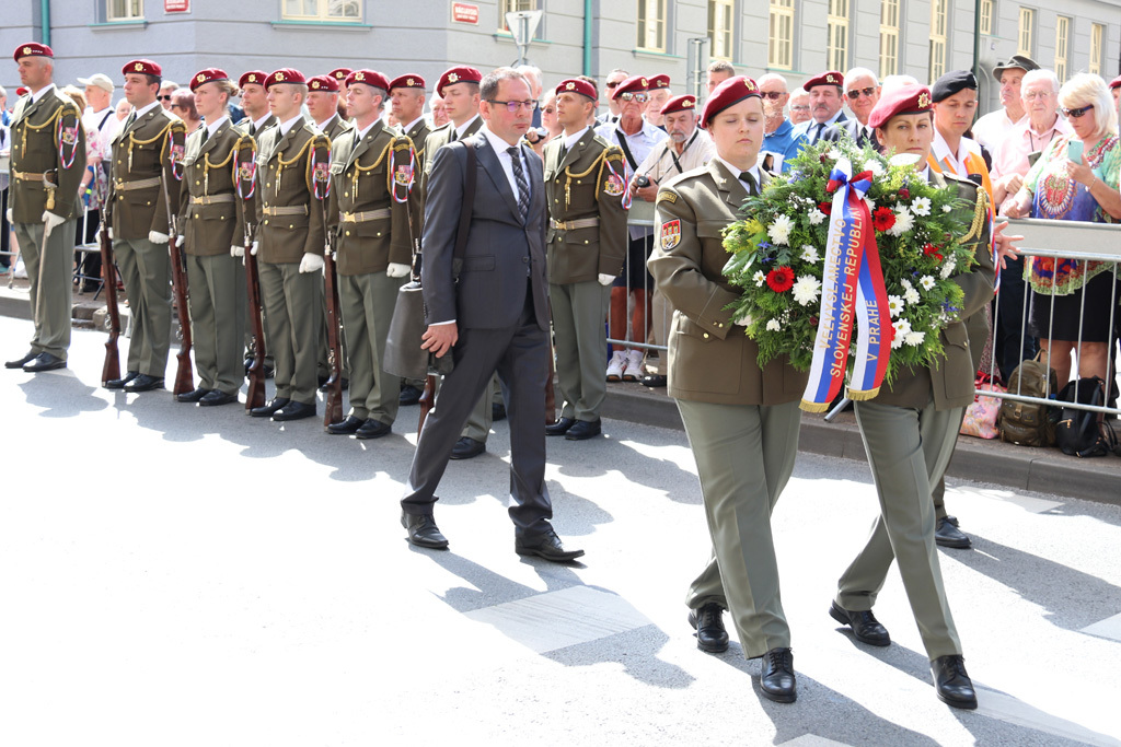 Slovenskou republiku reprezentovalo Velvyslanectví Slovenské republiky v Praze